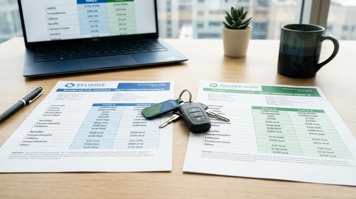 Учёт страховых документов и сравнение предложений