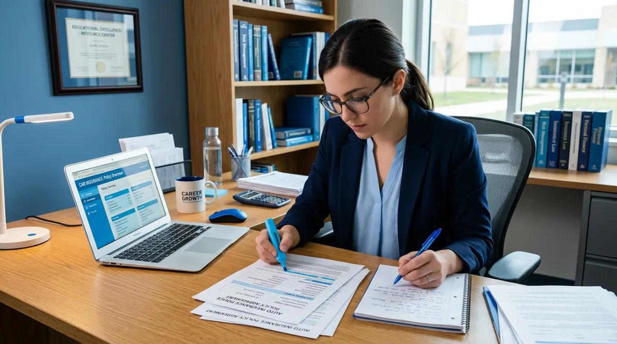 Изучение материалов по автострахованию